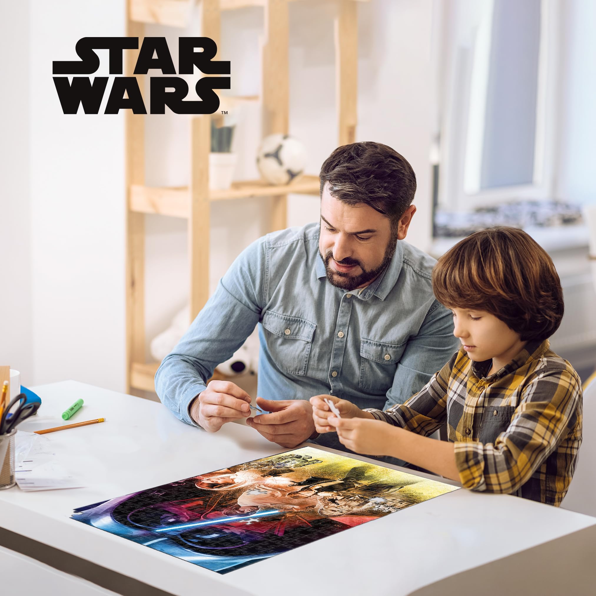 Amazon.com: Prime 3D | Lucas | Star Wars | 300 Piece 3D Jigsaw
